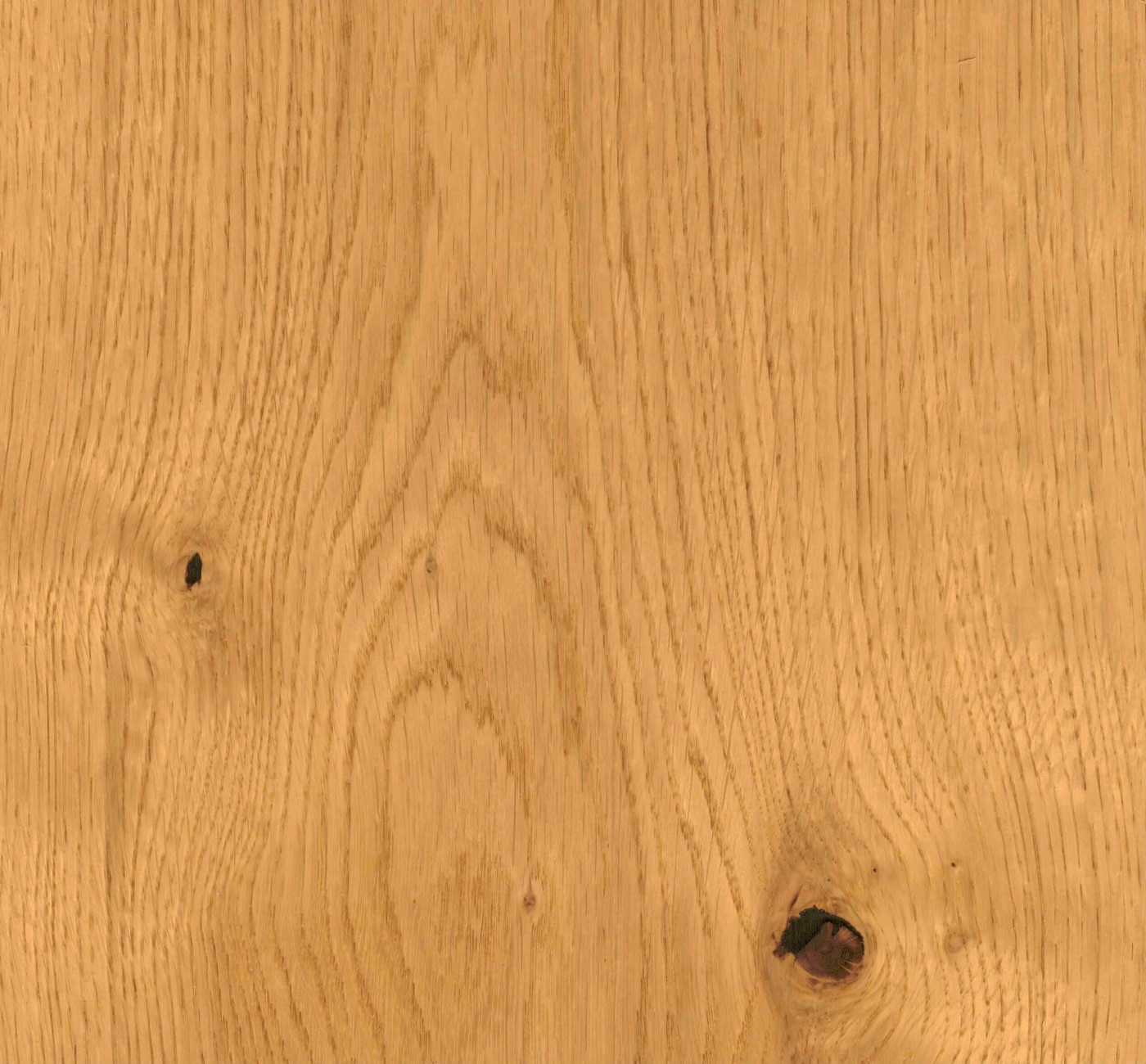Heritage Natural Oak engineered timber flooring board, golden natural oak with knots and open character