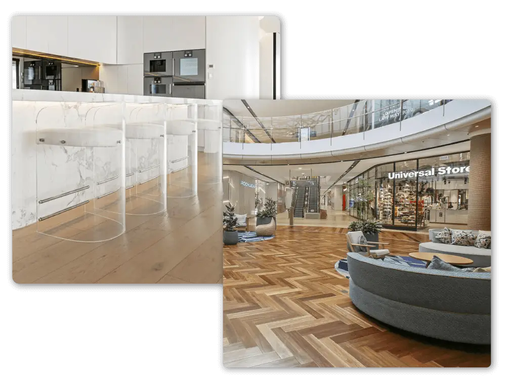 Harmony Timber Floors flooring projects across the Gold Coast