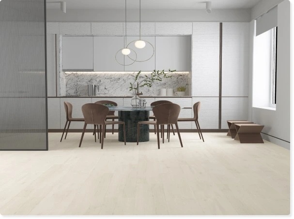 Engineered oak flooring in a Gold Coast living room
